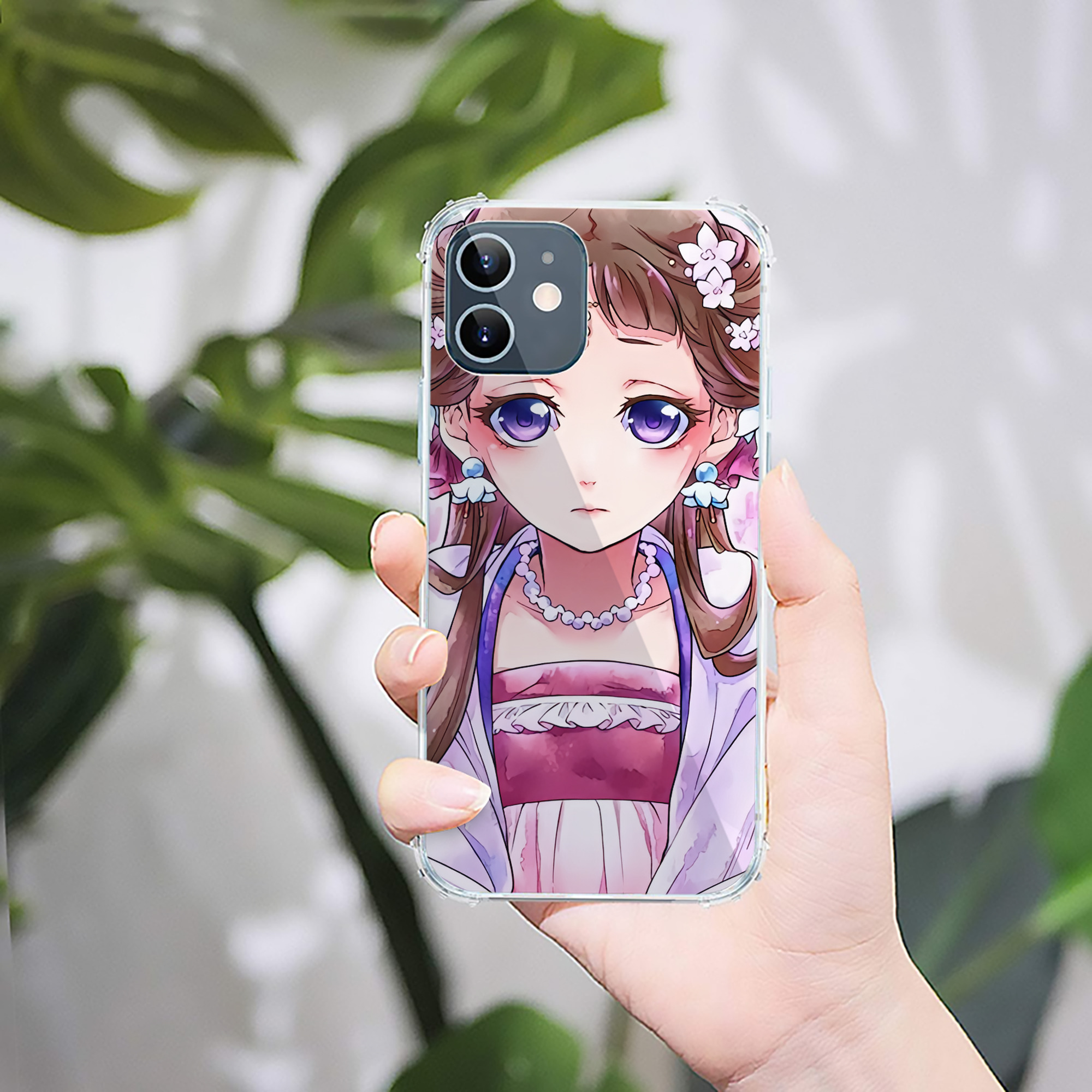 （画像用） 薬屋のひとりごと The Apothecary Diaries 【iPhone 12シリーズ対応】透明スマホケース（クリアソフトケース）